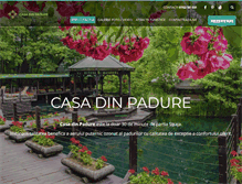 Tablet Screenshot of casadinpadure.ro